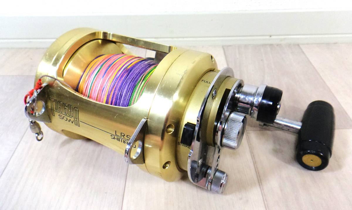 SHIMANO TIAGRA 50W L.R.S. シマノ トローリングリール SHIMANO TIAGRA 50W L.R.S. シマノ トローリングリール