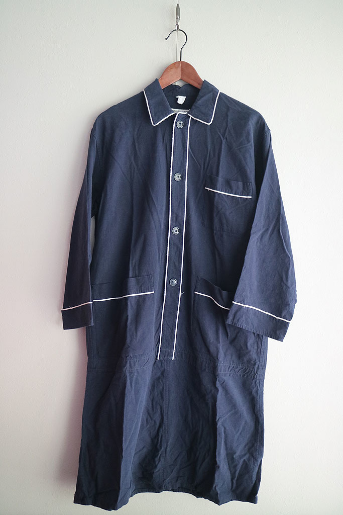 robe de chambre COMME des GARCONS プルオーバースリーピングシャツ ローブドシャンブル コムデギャルソン/ネイビー/ルームウエア