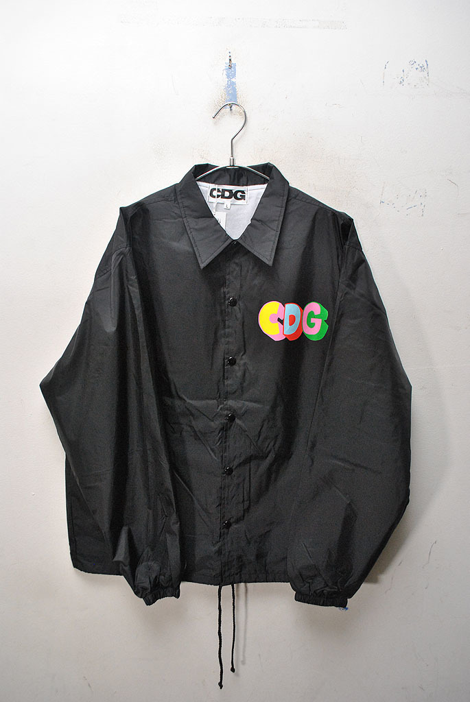 COMME des GARCONS × Better COACH JACKET コムデギャルソン/ベター/コーチジャケット/ブラック/コラボ/L