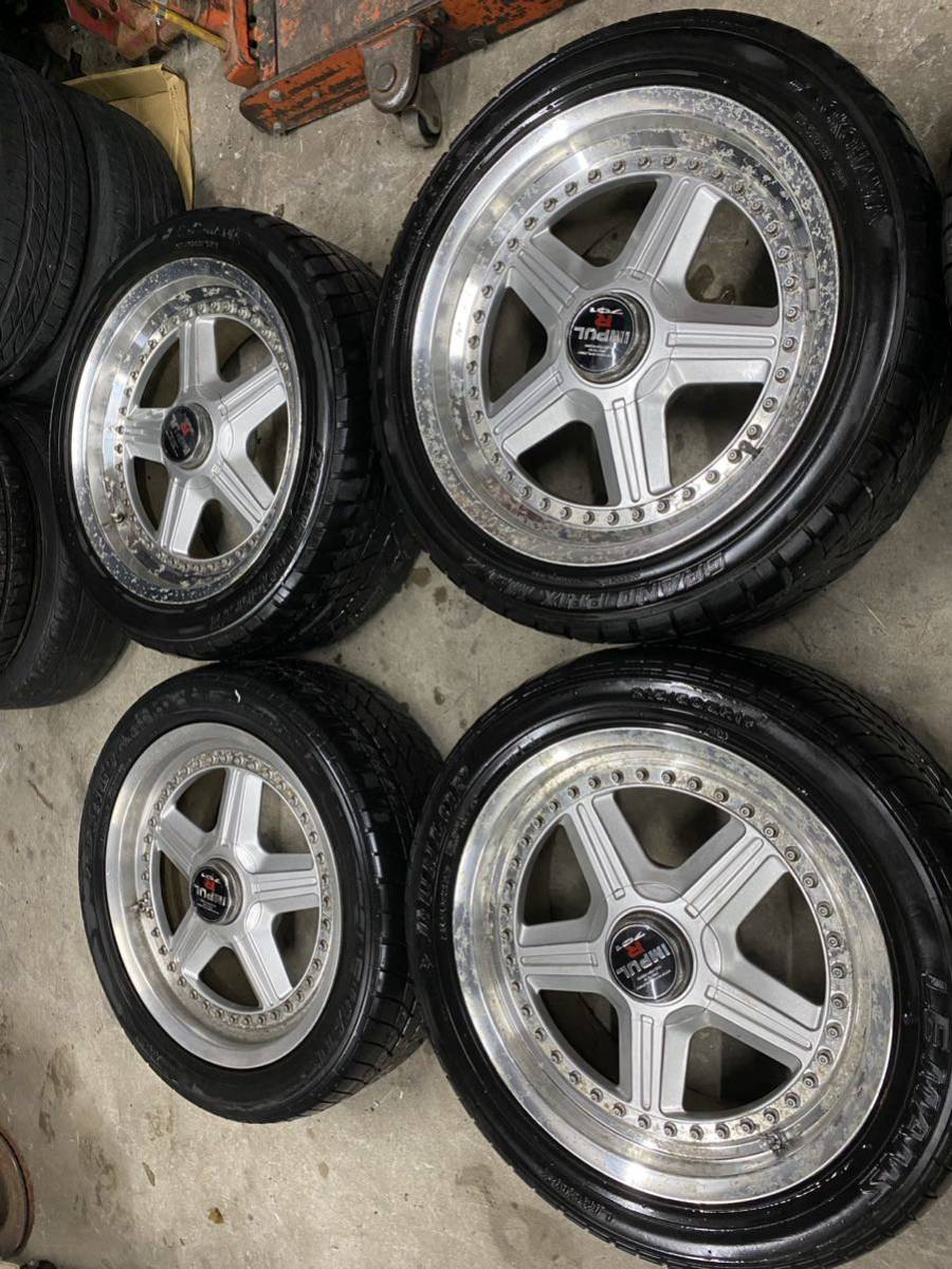 IMPUL R701 インパル r17 7j +32 8j +32 5穴PCD114.3 rayz volk racing bbs enkei エンケイ ワーク work