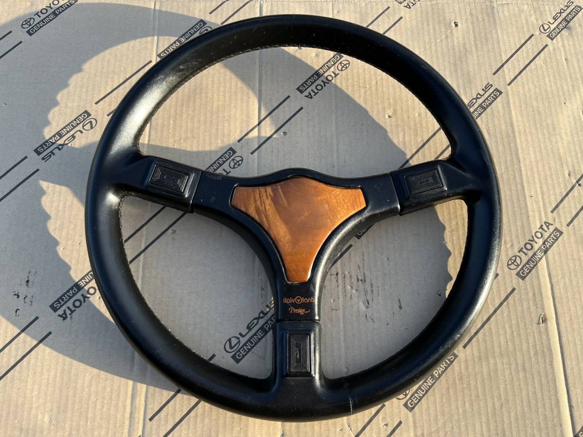 ☆希少☆当時物☆italvolanti イタルボランテ Prestige ステアリング
