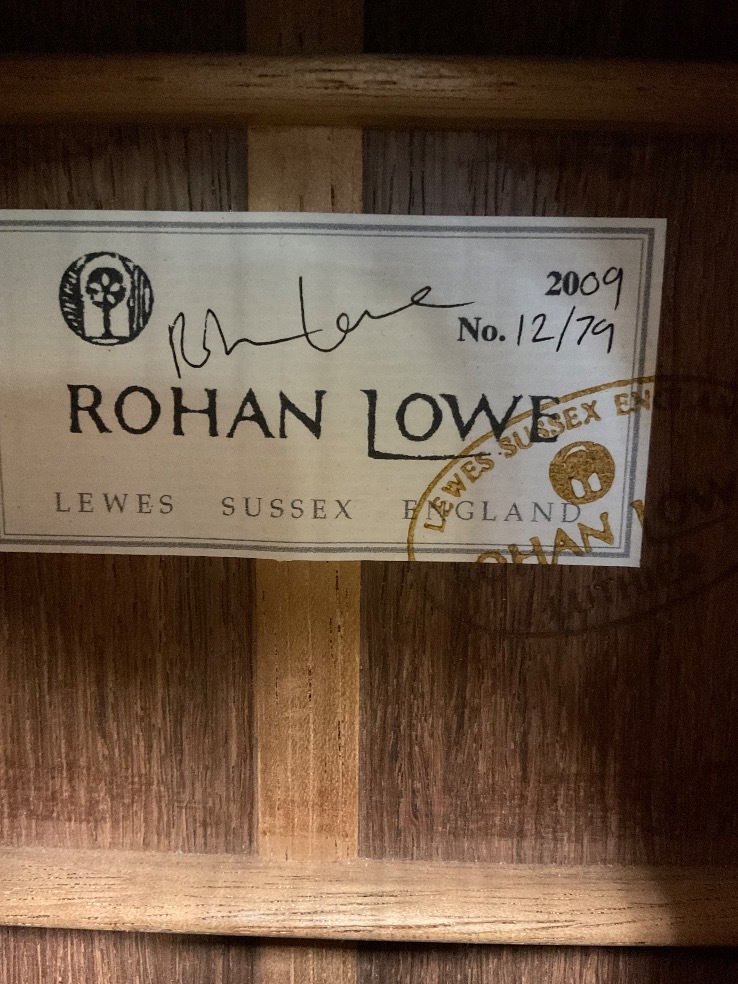 u51537 Rohan Lowe クラシックギター 2009年製 中南米ローズ