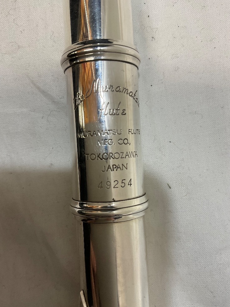 u51573 中古 ムラマツ AD 総銀製 フルート リングキー | JChere雅虎
