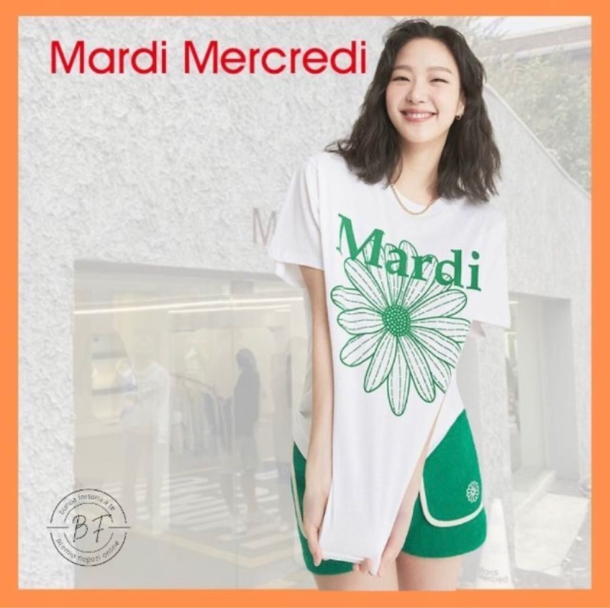 Mardi Mercredi Tシャツ キムゴウン着用 韓国限定 春にぴったり