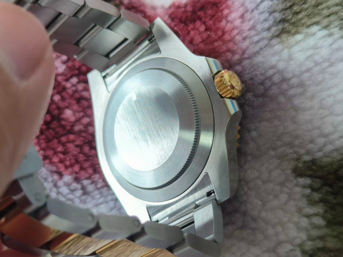 sanmartin ゴールドコンビ サブマリーナ風ダイバーズ時計 seiko sanmartin ゴールドコンビ サブマリーナ風ダイバーズ時計 seiko