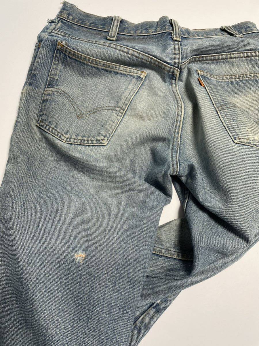 金曜まで値下げ！！□ 75's アメリカ製 Levi's 646 フレアデニム□W32