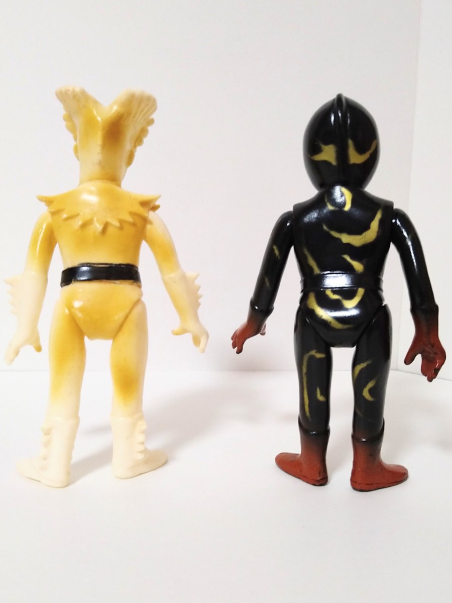 新しい季節 愛の戦士 ソフビ人形7体セット レインボーマン◇ミドルサイズ ソフビ