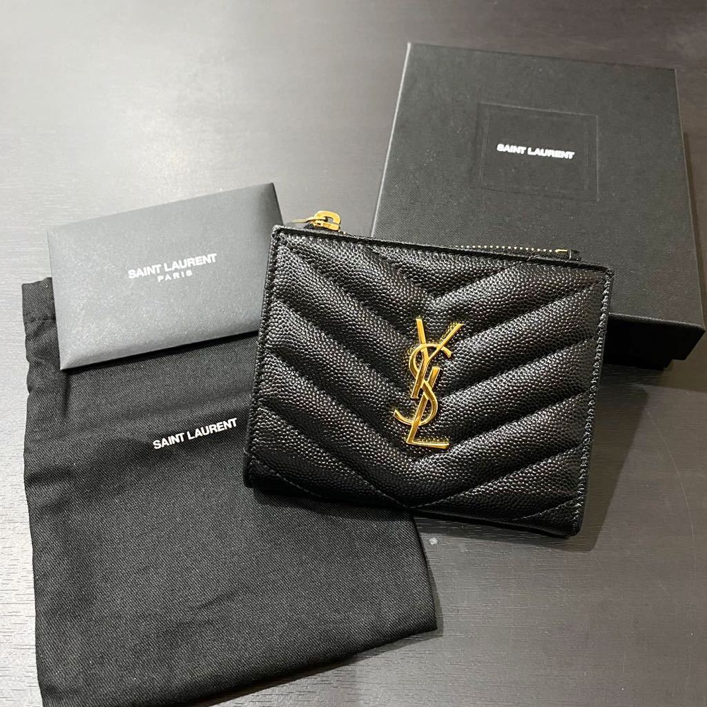 現行・極美品 定価6.4万 SAINTLAURENT サンローラン モノグラム バイ