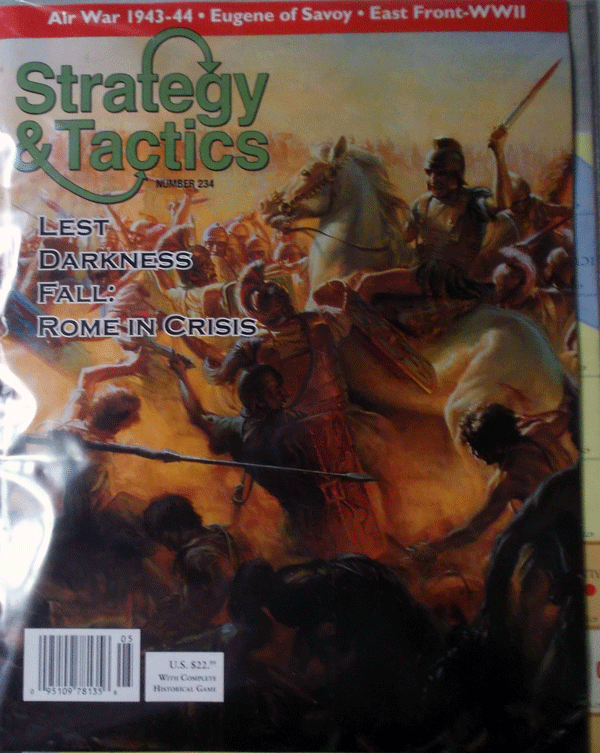 DG/STRATEGY&TACTICS NO.234 LEST DARKNESS FALL:ROME IN CRISIS/駒未切断/日本語訳無し