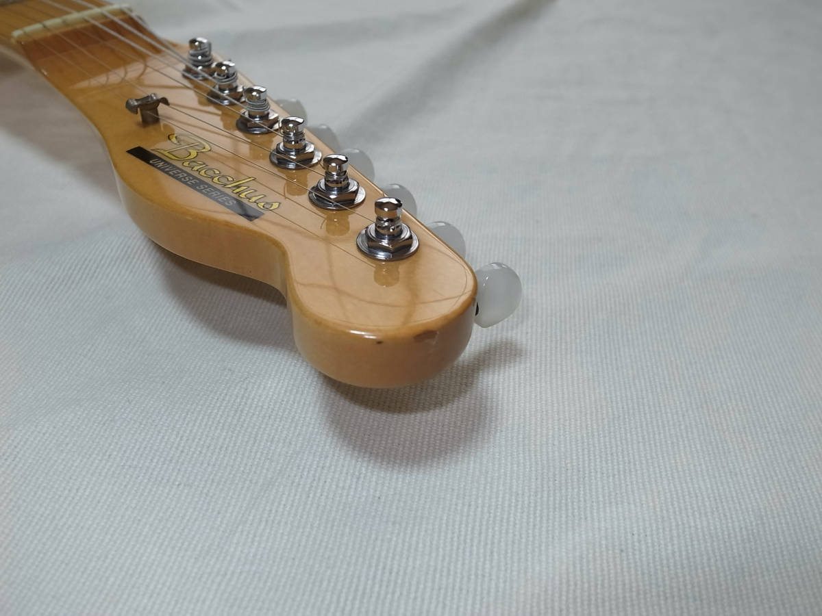 Bacchus テレキャスターシンライン Fender ヘッド 良品 | qarta.com.bo