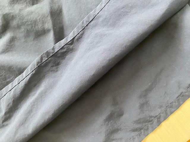 ユニクロ フレアスカート 濃紺 160ｃｍ ナイロン ウエストゴム 54ｃｍ ポケットの画像6