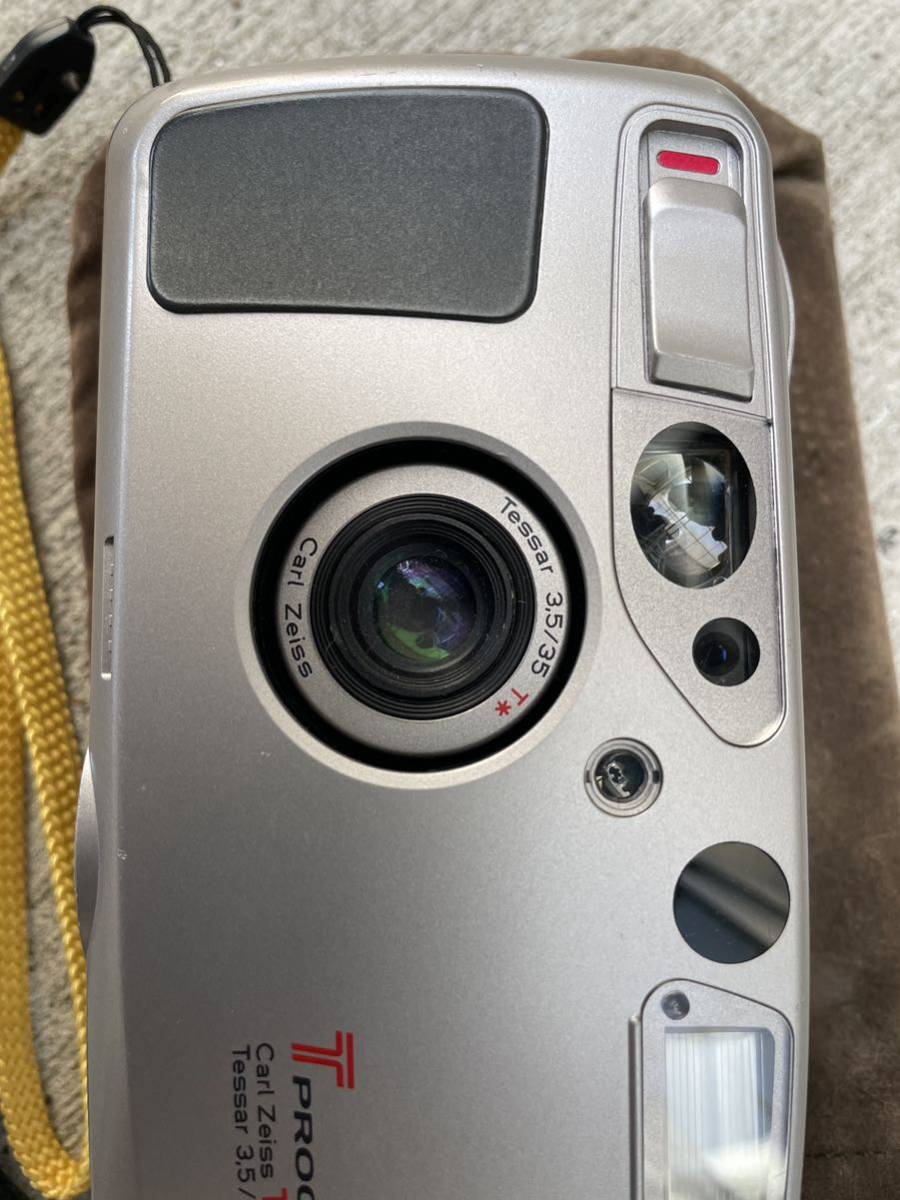 KYOCERA Tproof Carl Zeiss 35mm F3.5 コンパクトフィルムカメラ 現状
