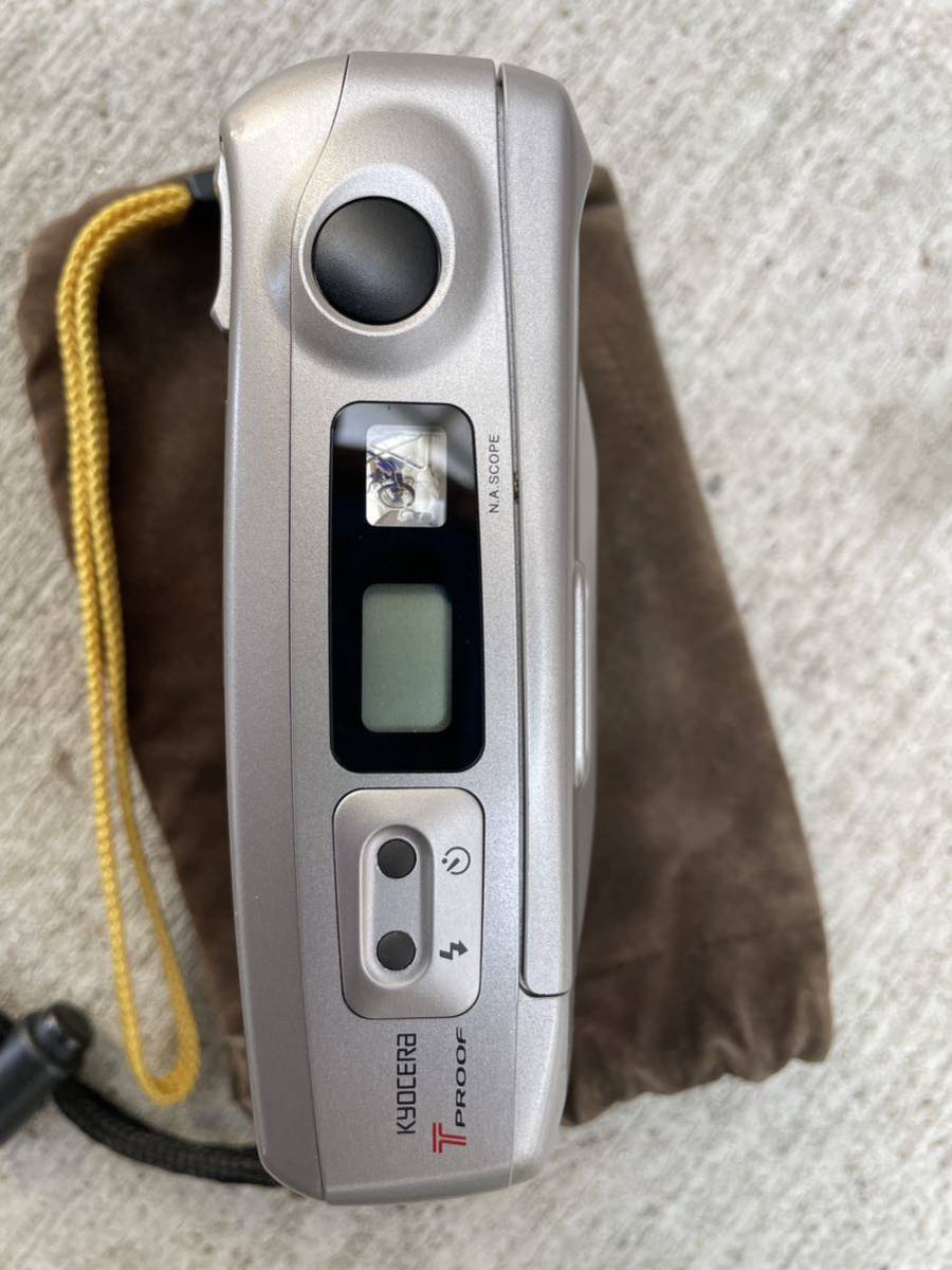 KYOCERA Tproof Carl Zeiss 35mm F3.5 コンパクトフィルムカメラ 現状