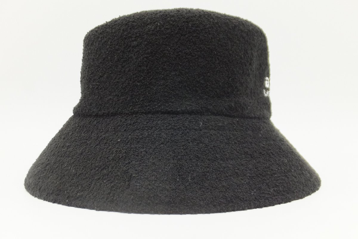 #[YS-1] Kangol KANGOL × WIND AND SEA шляпа шляпа сотрудничество товар # хороший # размер M 58cm чёрный оттенок черного #[ включение в покупку возможность товар ]#A