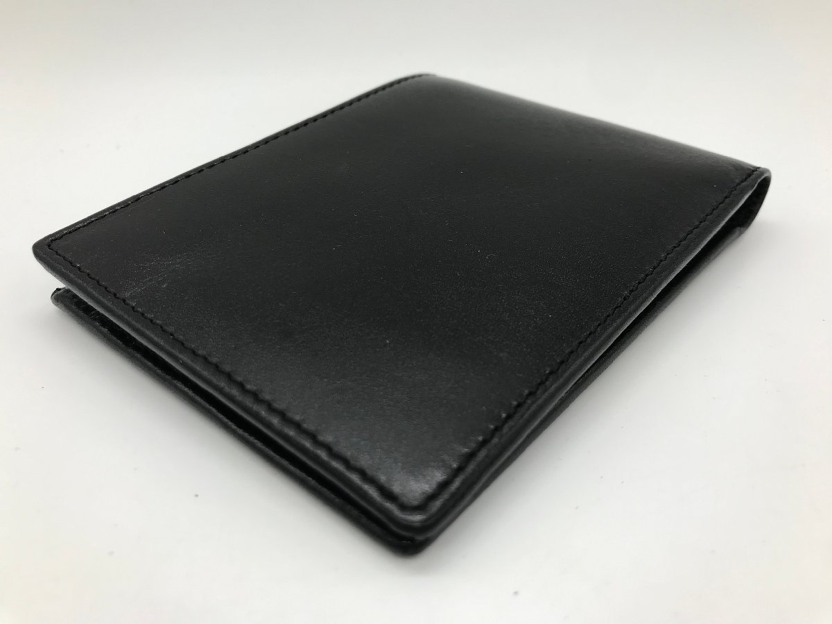 ■【YS-1】 良品 ■ ランセル LANCEL 財布 2つ折り ■ 黒系 11cm×8cm 【同梱可能商品】K■の画像6