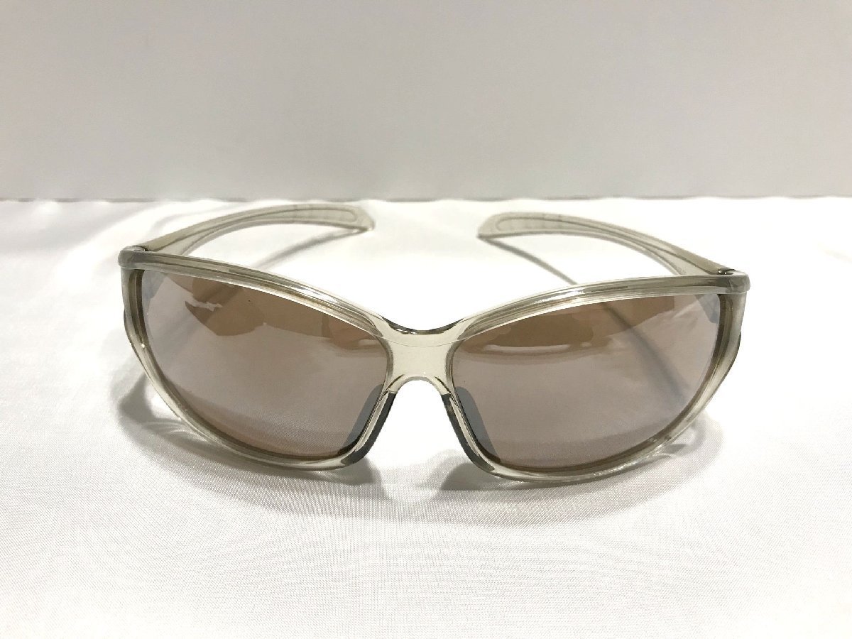 #[YS-1] adidas Adidas # sunglasses plastic frame clear brown group # I wear case cloth sack [ including in a package possibility commodity ]#D