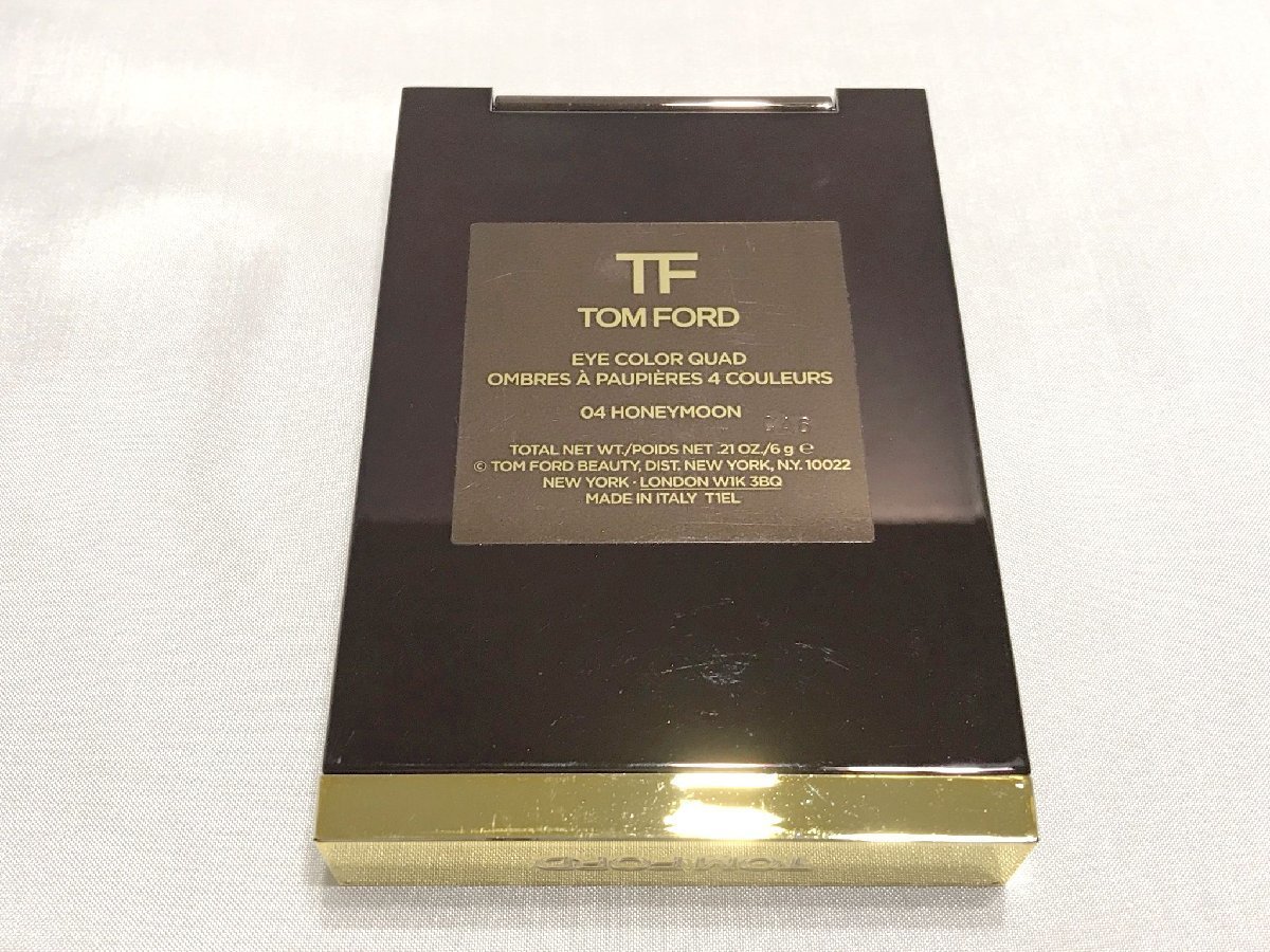 ■【YS-1】 TOM FORD トムフォード ■ アイカラー クォード 04 HONEMOON ネイルラッカー 22 12ml ■ 2点セット まとめ 【同梱可能商品】■D_画像5