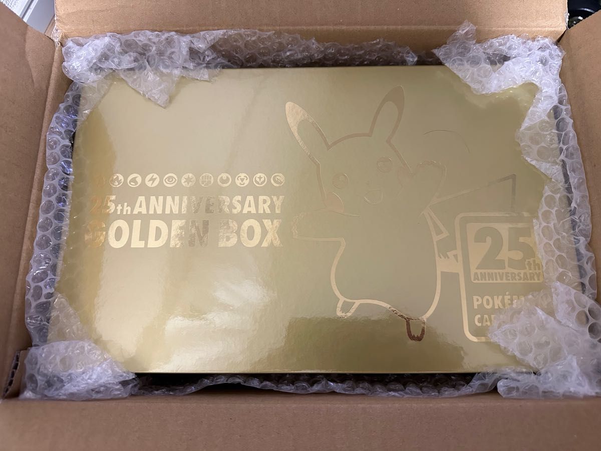 ポケモンカード 25th アニバーサリー ゴールデン ボックス 新品未開封