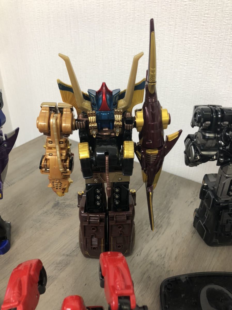 1円〜 百獣戦隊ガオレンジャー 当時物 超合金 ガオキング ブラック