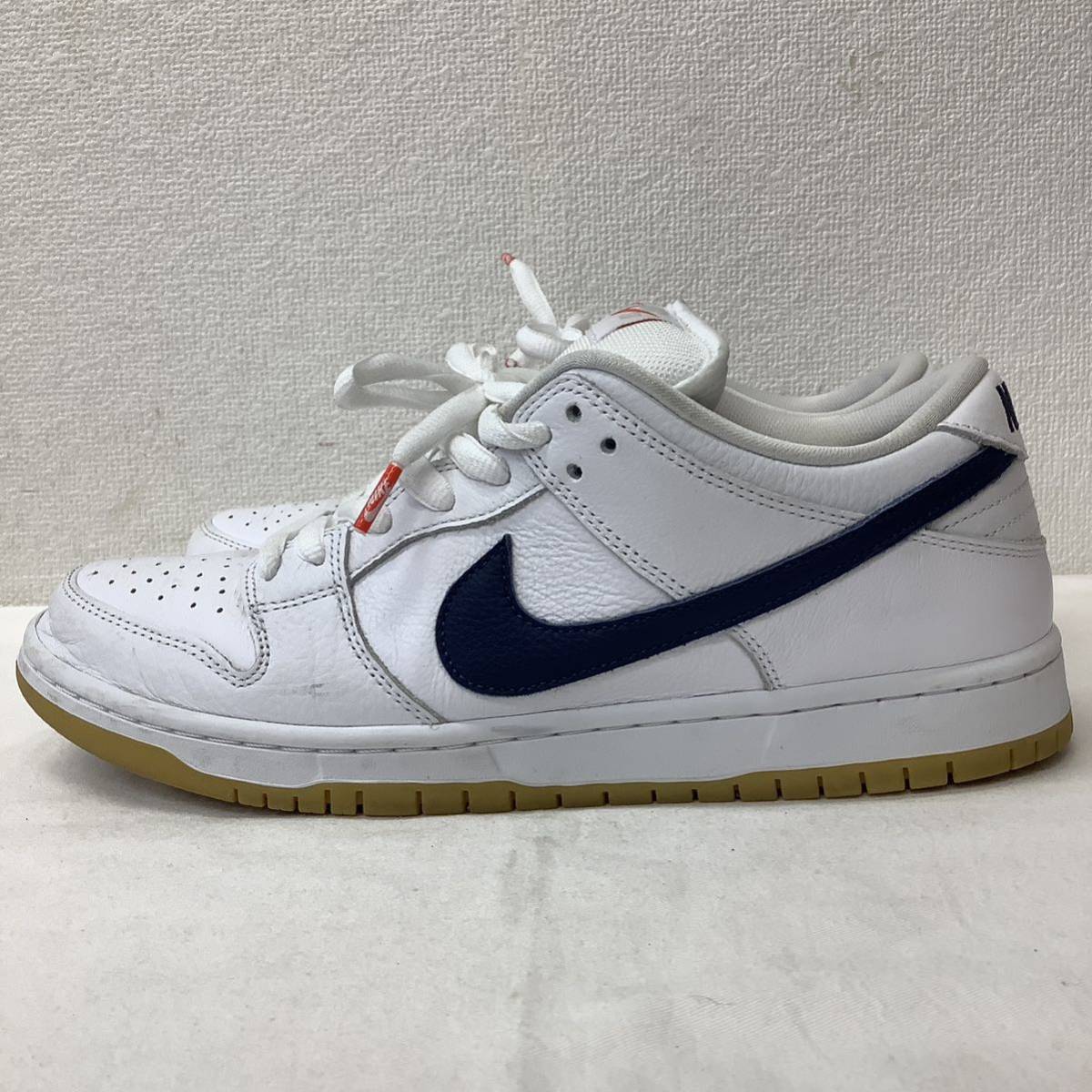 NIKE SB DUNK LOW PRO ISO Orange Label White Navy ナイキ ダンク オレンジレーベル スニーカー 28.0cm / US10 71111