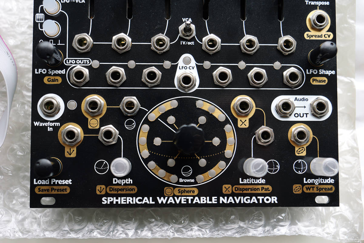 4ms Spherical Wavetable Navigator (SWN) モジュラー ユーロラック