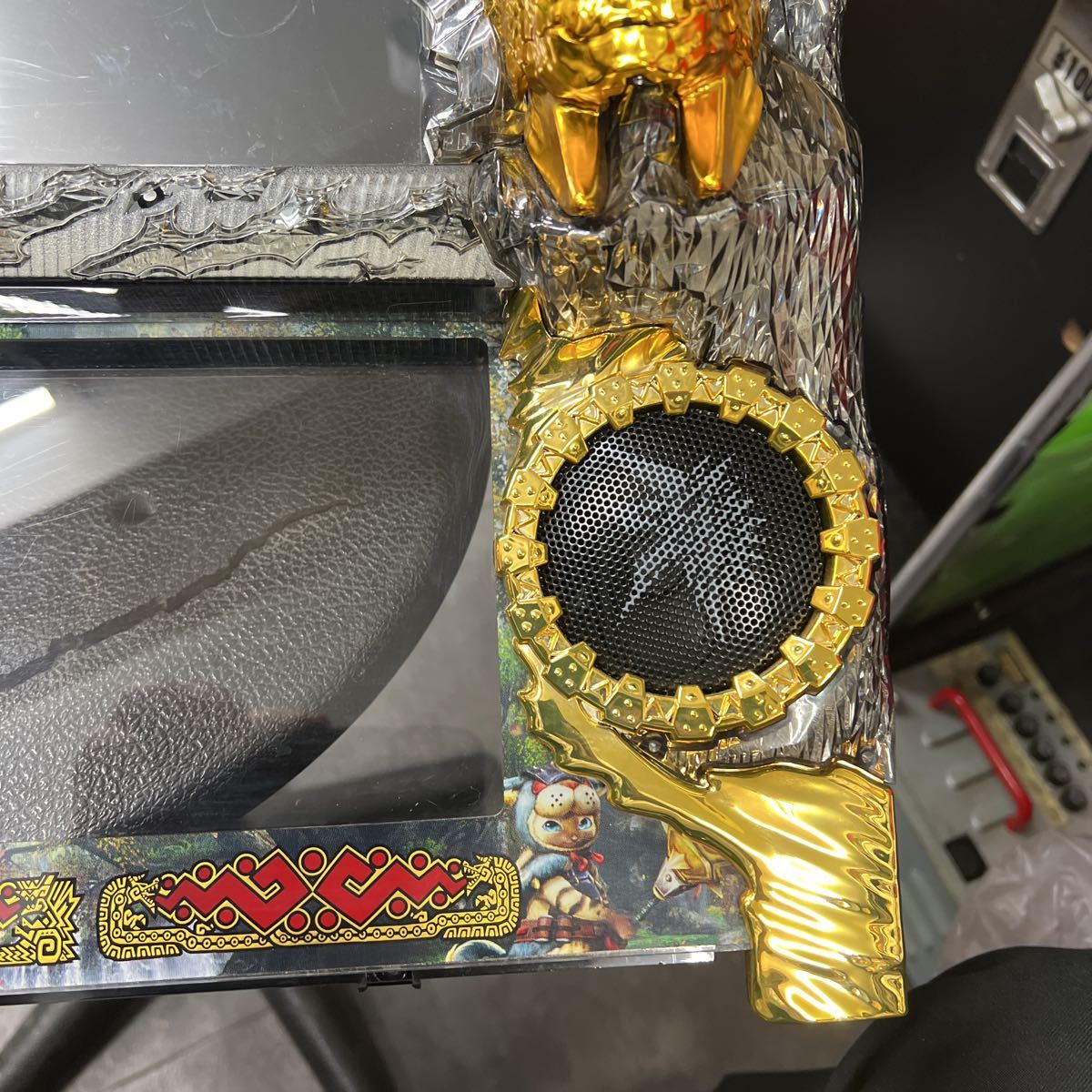 パチスロ モンスターハンター月下雷鳴 実機の液晶基板 パネル パチスロ モンスターハンター月下雷鳴 実機の液晶基板 パネル