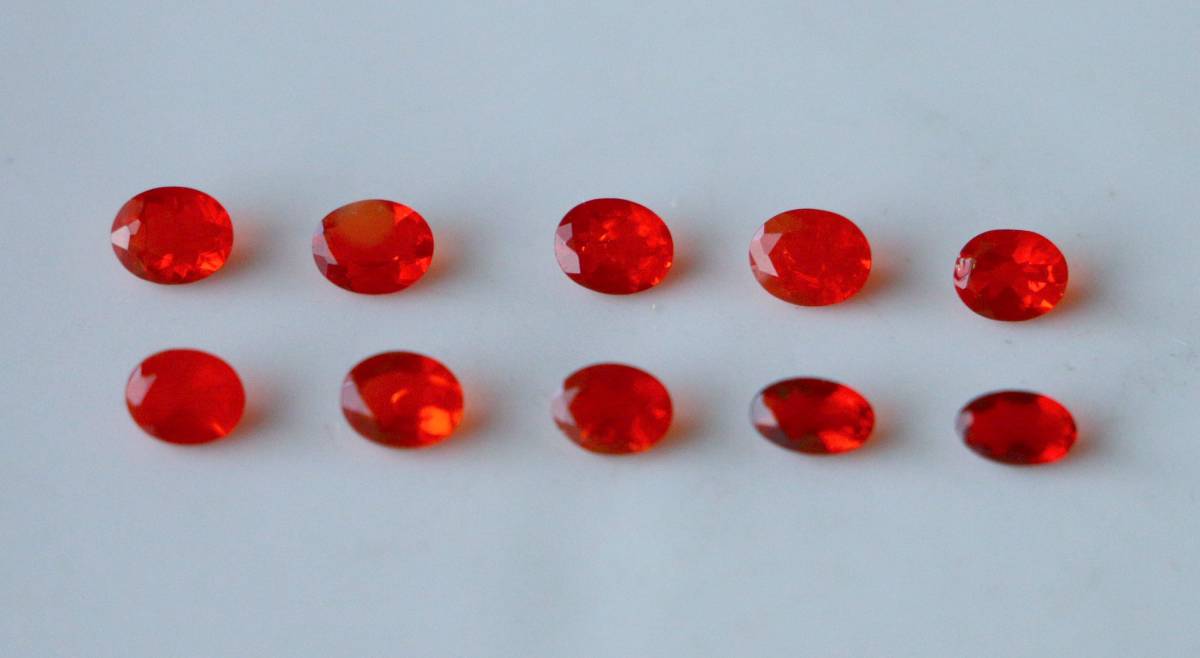 正規販売店 ファイアオパール 3.790ct ソーティング付き ガーネット 1