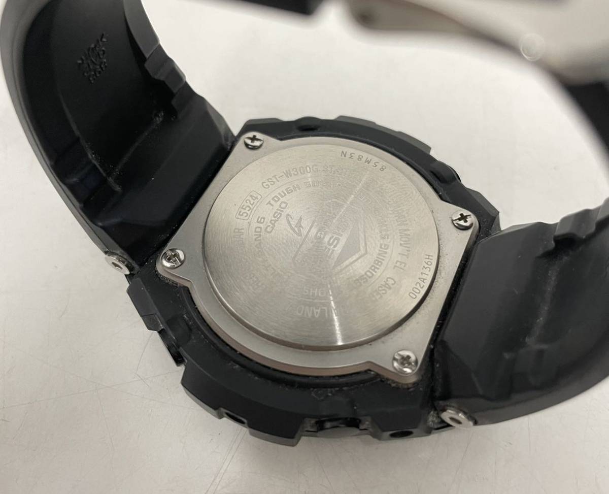 日本製 G-SHOCK ソーラー腕時計 カシオ ⑤CASIO アナデジ GST-W300G