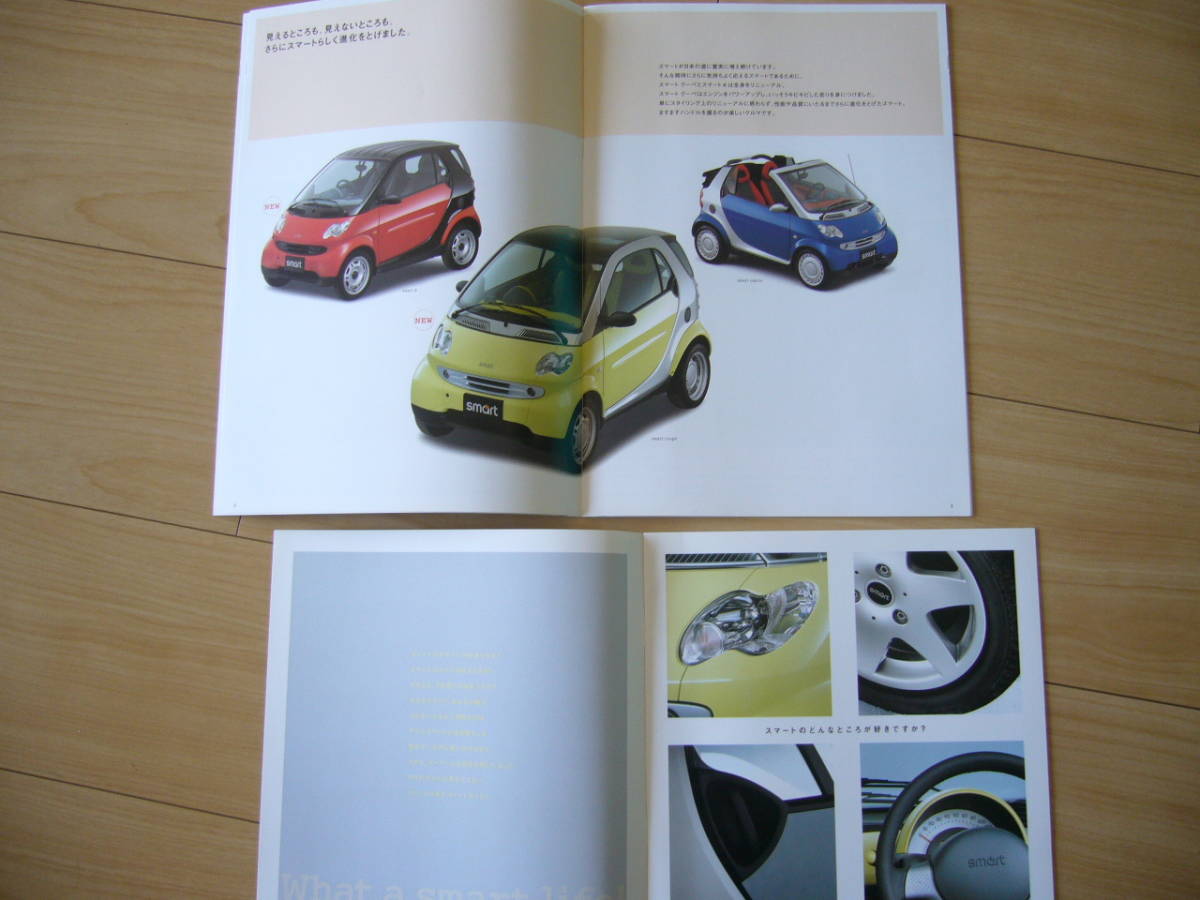 【即決】Smart『smart coupe / smart K / smart cabrio』＆『オーナーインタビュー』2002年_画像3