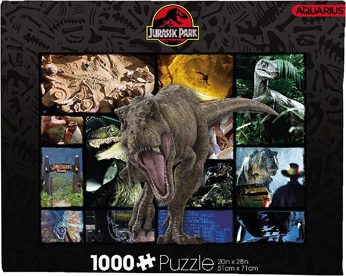 Jurassic World (ジュラシック・ワールド) Collage 1000ピース　ジグソーパズル_画像1