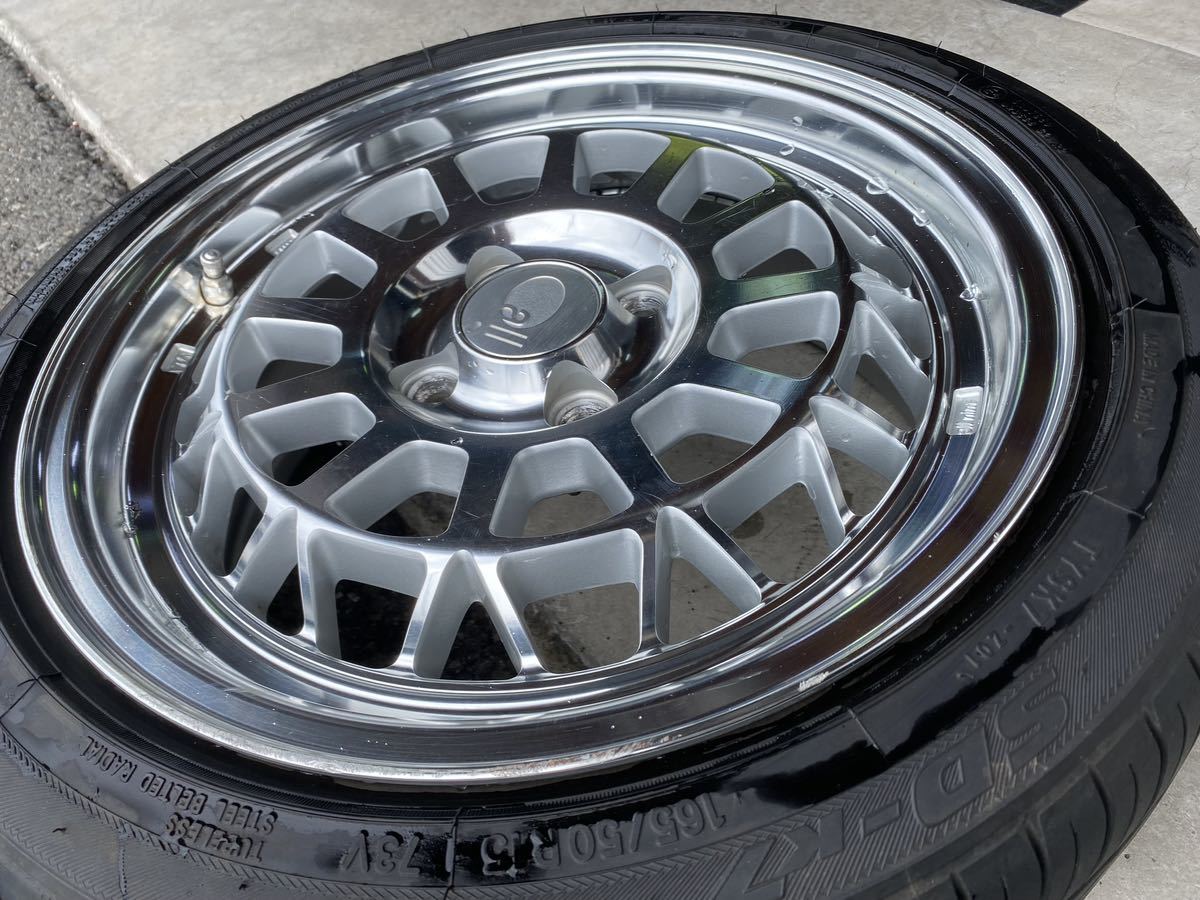 エンケイ all-nine (オールナイン) 15インチ6J+35 ミラーポリッシュ