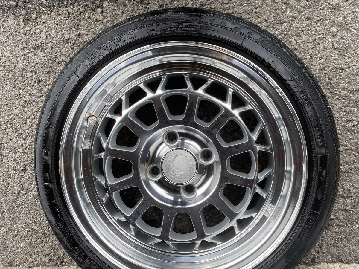 エンケイ all-nine (オールナイン) 15インチ6J+35 ミラーポリッシュ