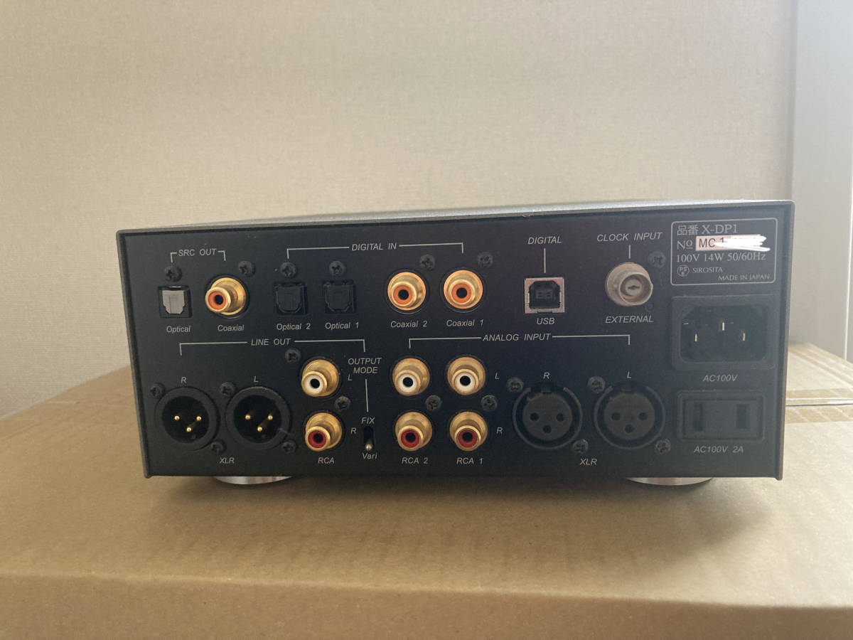 Nmode X-DP1-HF エヌモード デジタルプリアンプ、D/D D/A Nmode X-DP1-HF エヌモード デジタルプリアンプ、D/D D/A
