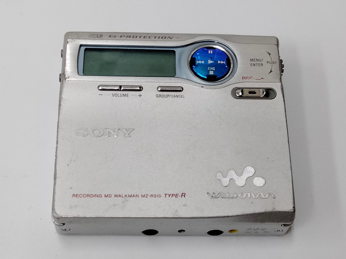 SONY製のMDレコーダーMZ-R910 ポータブルプレーヤー | utraining.com