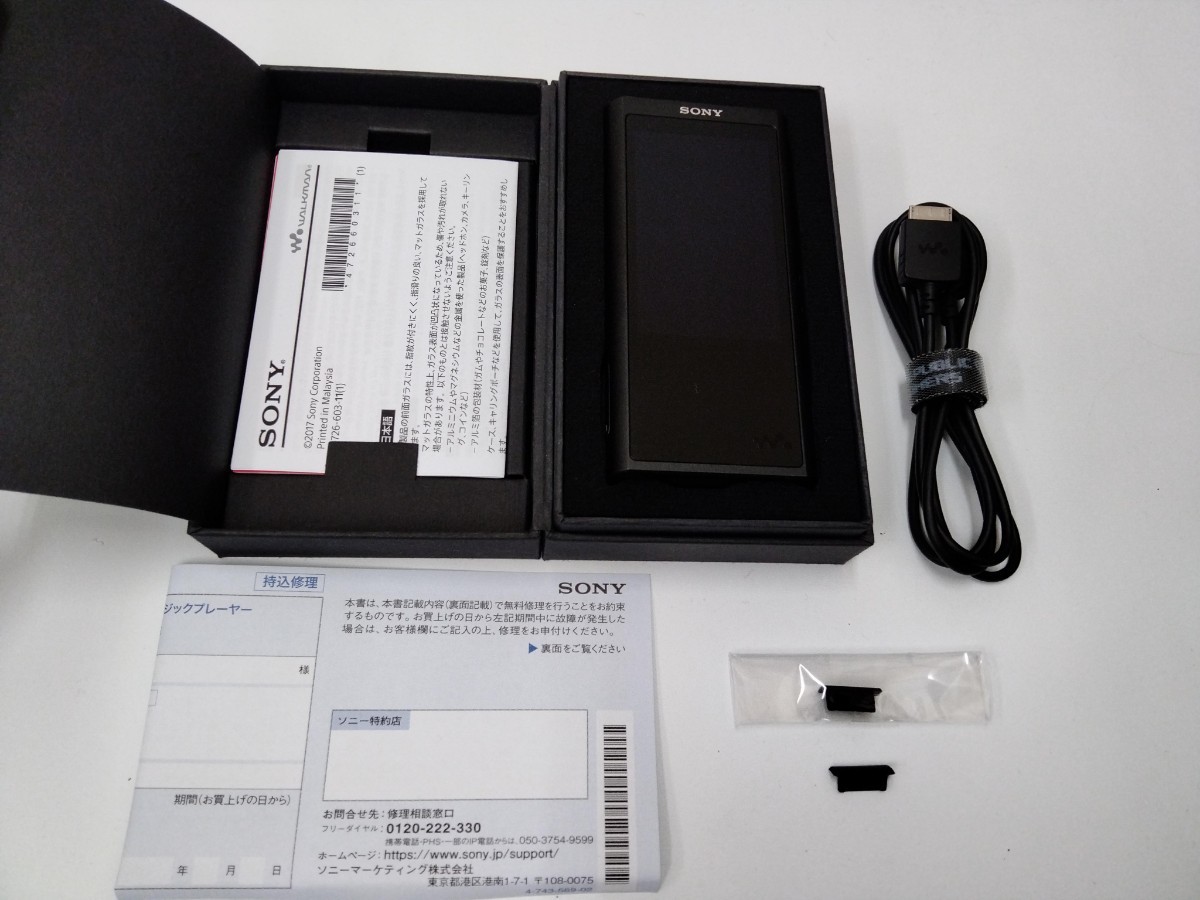 新品級】ソニー ウォークマン NW-ZX300G 128GB 本体 プレーヤー 超美品