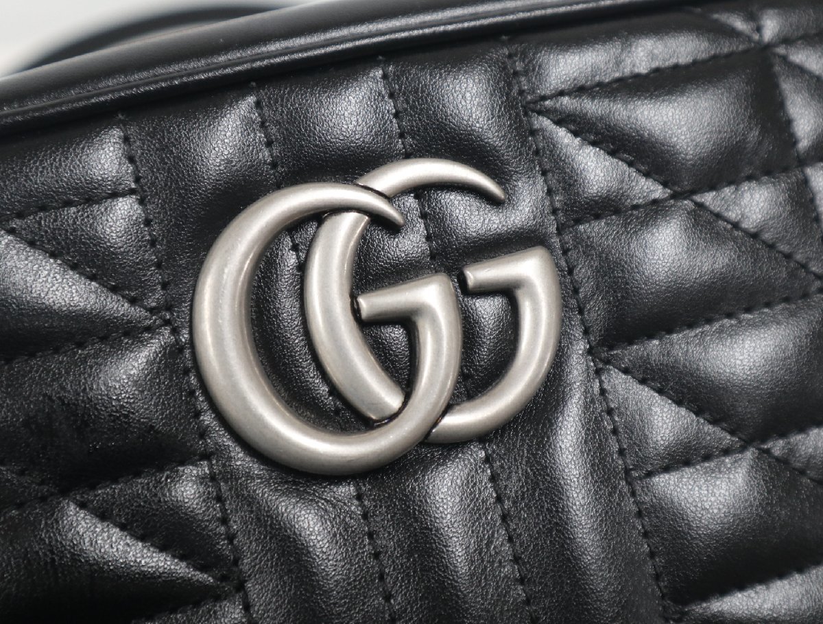 グッチ GUCCI GG マーモント キルティング スモール チェーン