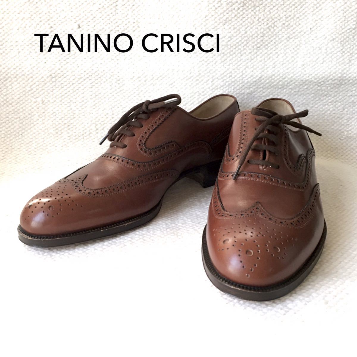 未使用 TANINO CRISCI タニノクリスチー 内羽根 ビジネスシューズ