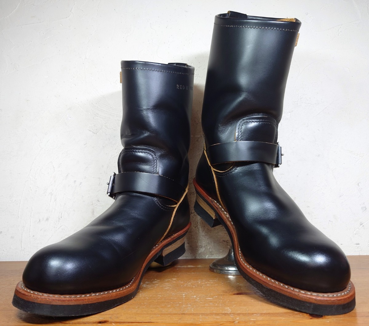 数回履き程度/極美品】2014年 USA製 REDWING/レッドウィング 9268 茶芯
