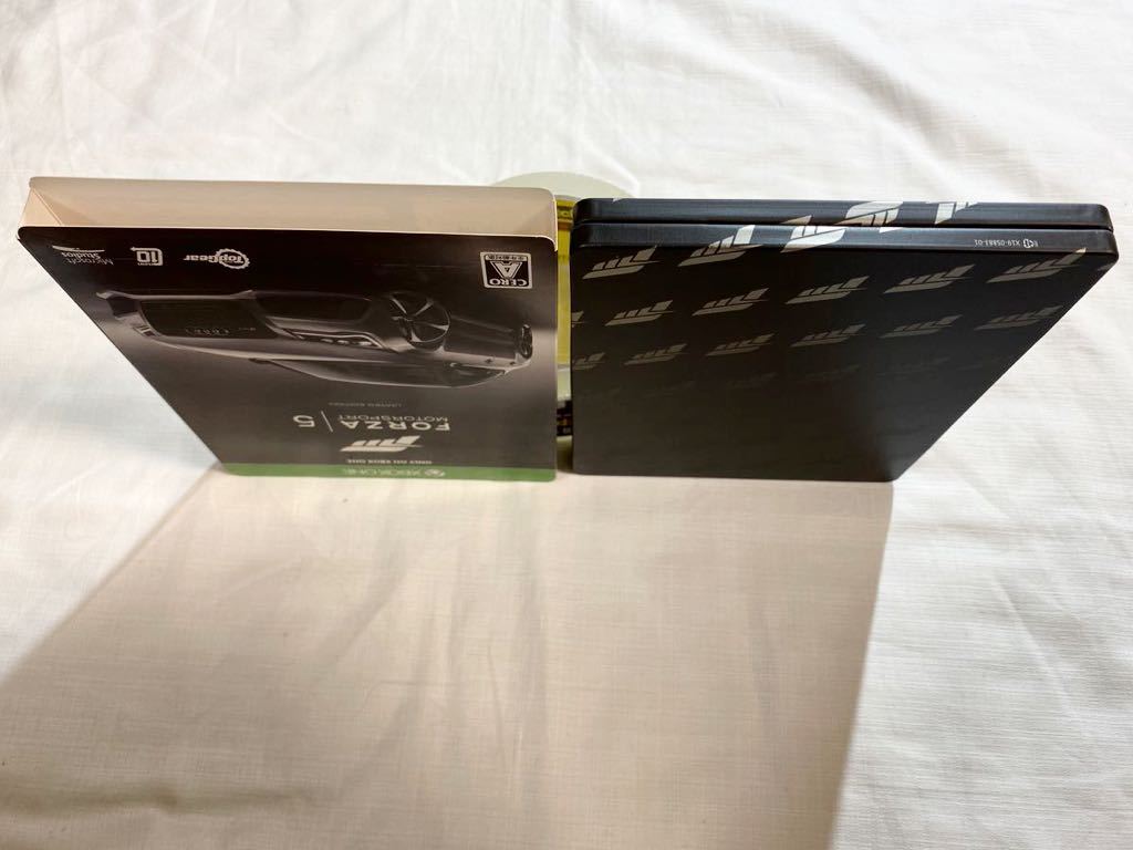  serial number, warning, Steel book case etc. attaching *** XBOX ONE FORZA MOTORSPORT 5 LIMITED EDITION ** Microsoft Studios