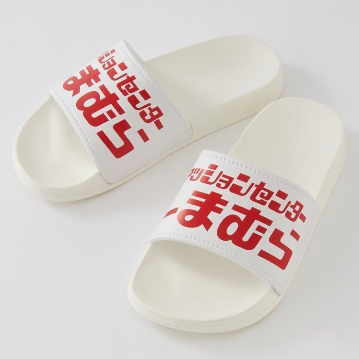 限定□ しまむらロゴ □シャワーサンダル □サイズM □25cm~25.5cm