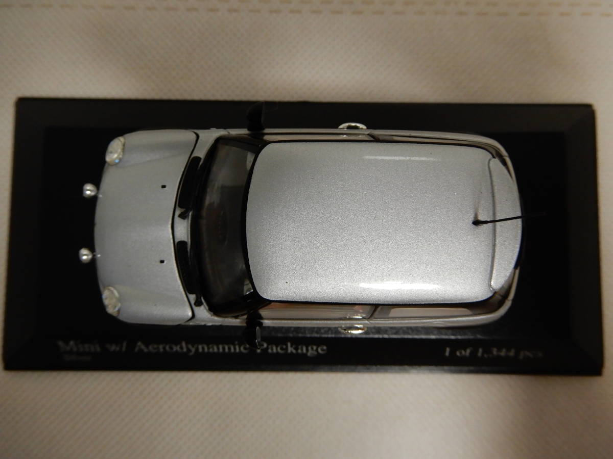 1/43 ミニ ワン アエロダイナミック パッケージ Mini One Aerodynamic Package 2002 Silver シルバー 431138271 ミニチャンプス PMA_画像7