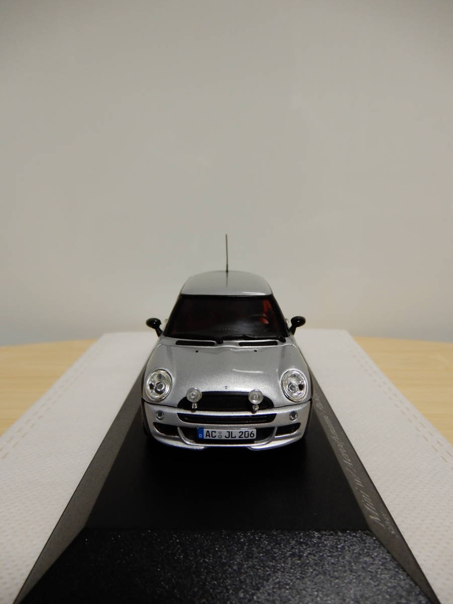 1/43 ミニ ワン アエロダイナミック パッケージ Mini One Aerodynamic Package 2002 Silver シルバー 431138271 ミニチャンプス PMA_画像3