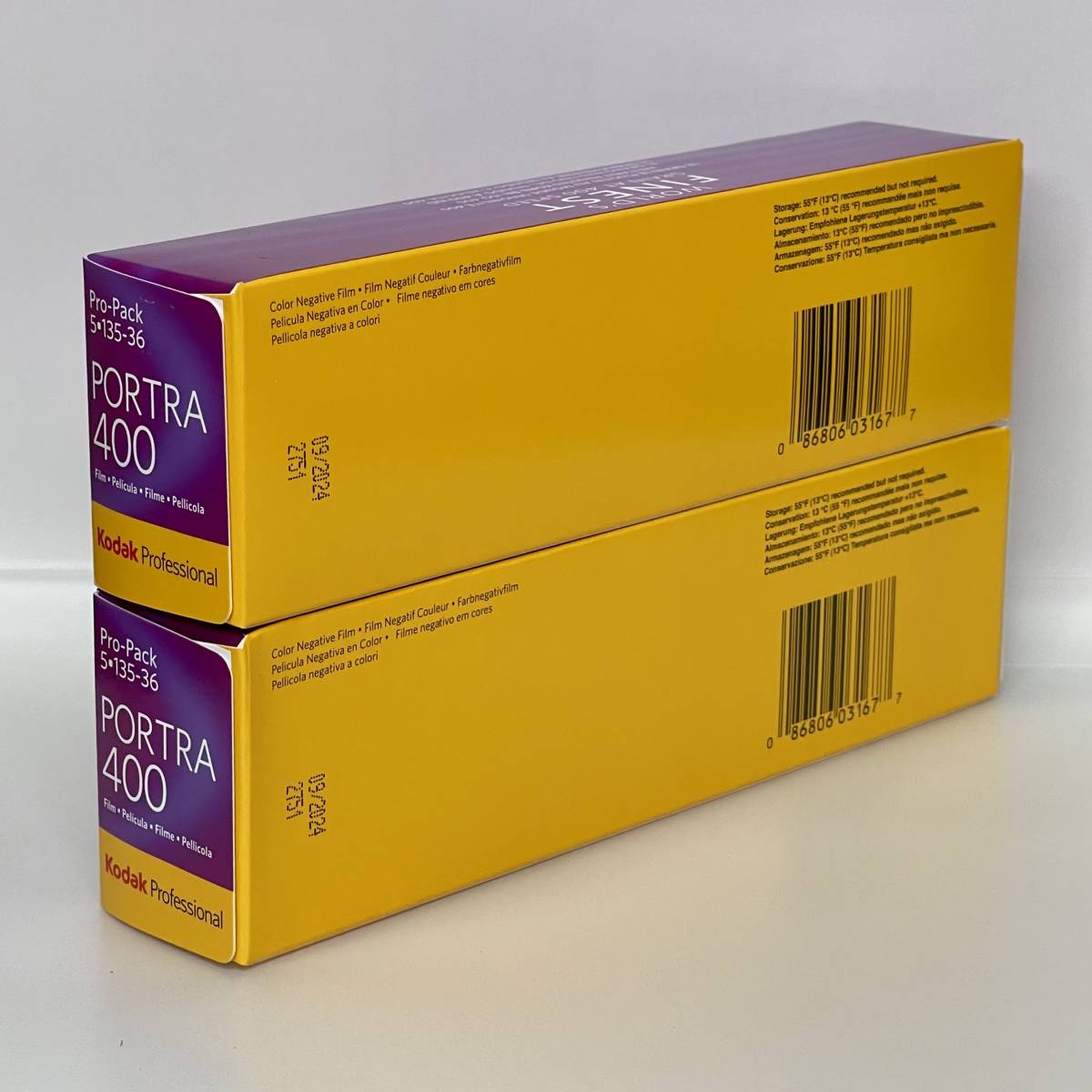 Kodak PORTRA400 135-36 5本パックx2箱(合計10本)期限2024年9月
