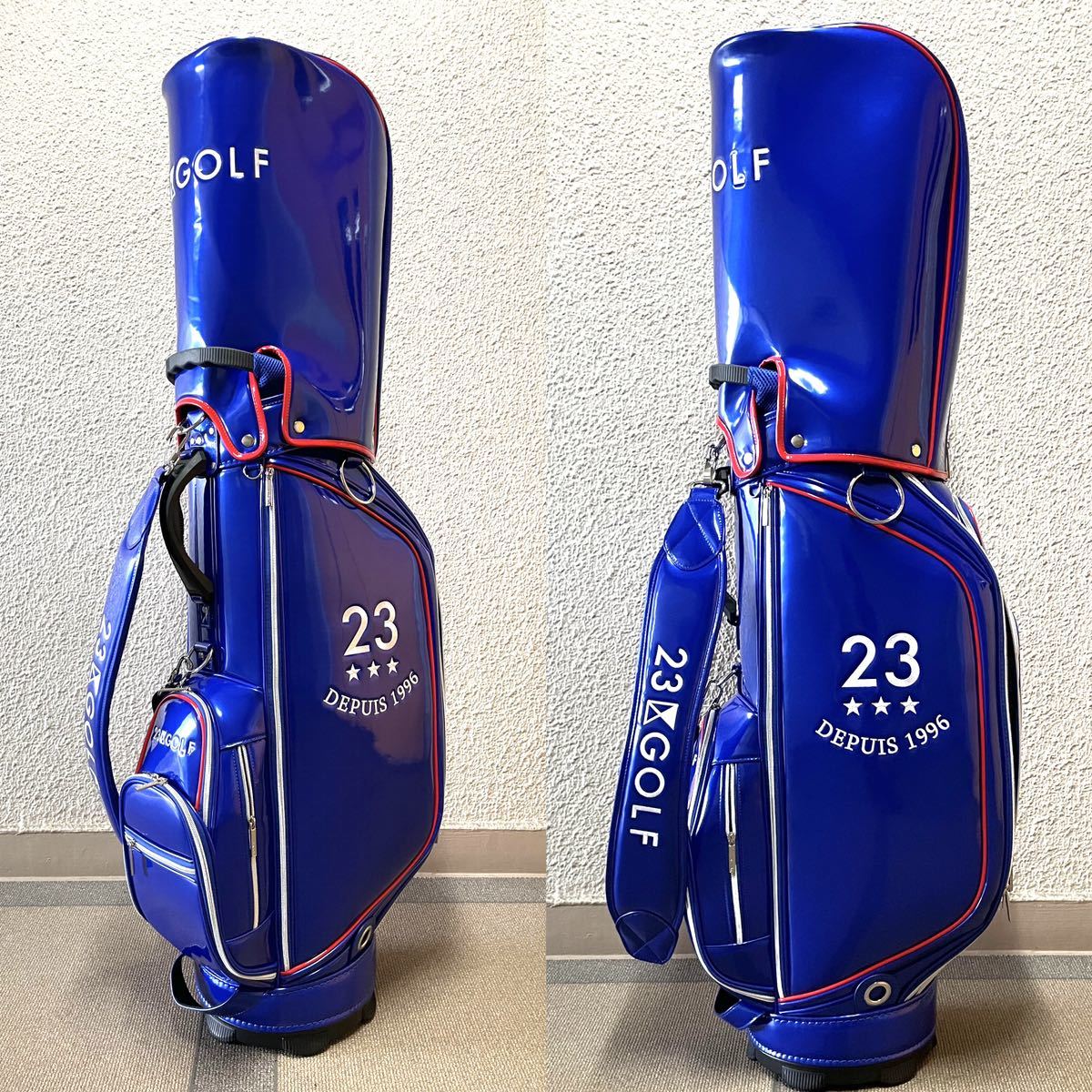 1円スタート!定価5.9万 新品未使用 23区GOLF 23区ゴルフ 23ビッグロゴ