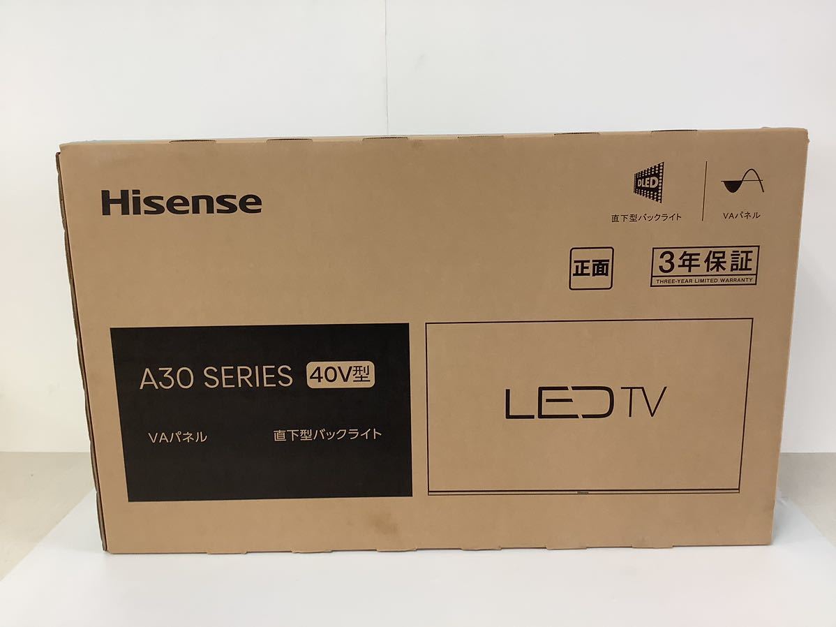 HR115-後a佐 Hisense ハイセンス 40A30H 40インチフルHD液晶テレビ