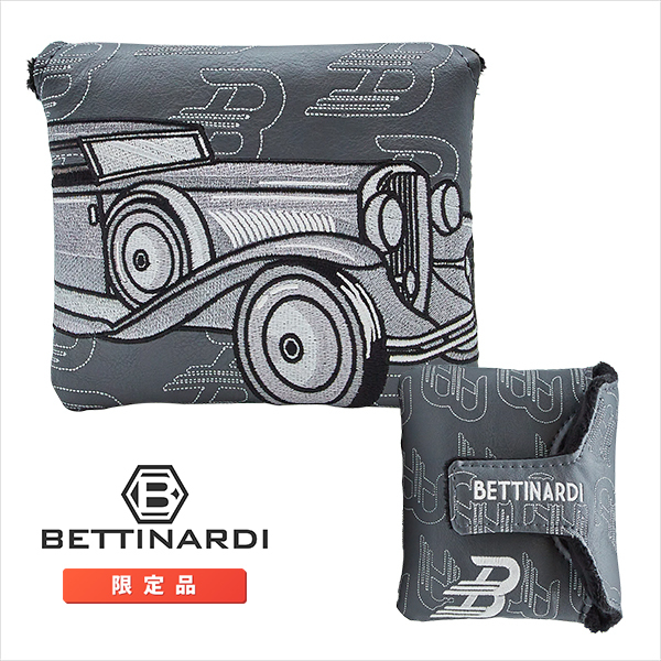 ベティナルディ 1920's クラシックカー プロダクション 限定 パターカバー BETTINARDI マレットタイプ ネオマレットサイズ ヘッドカバー