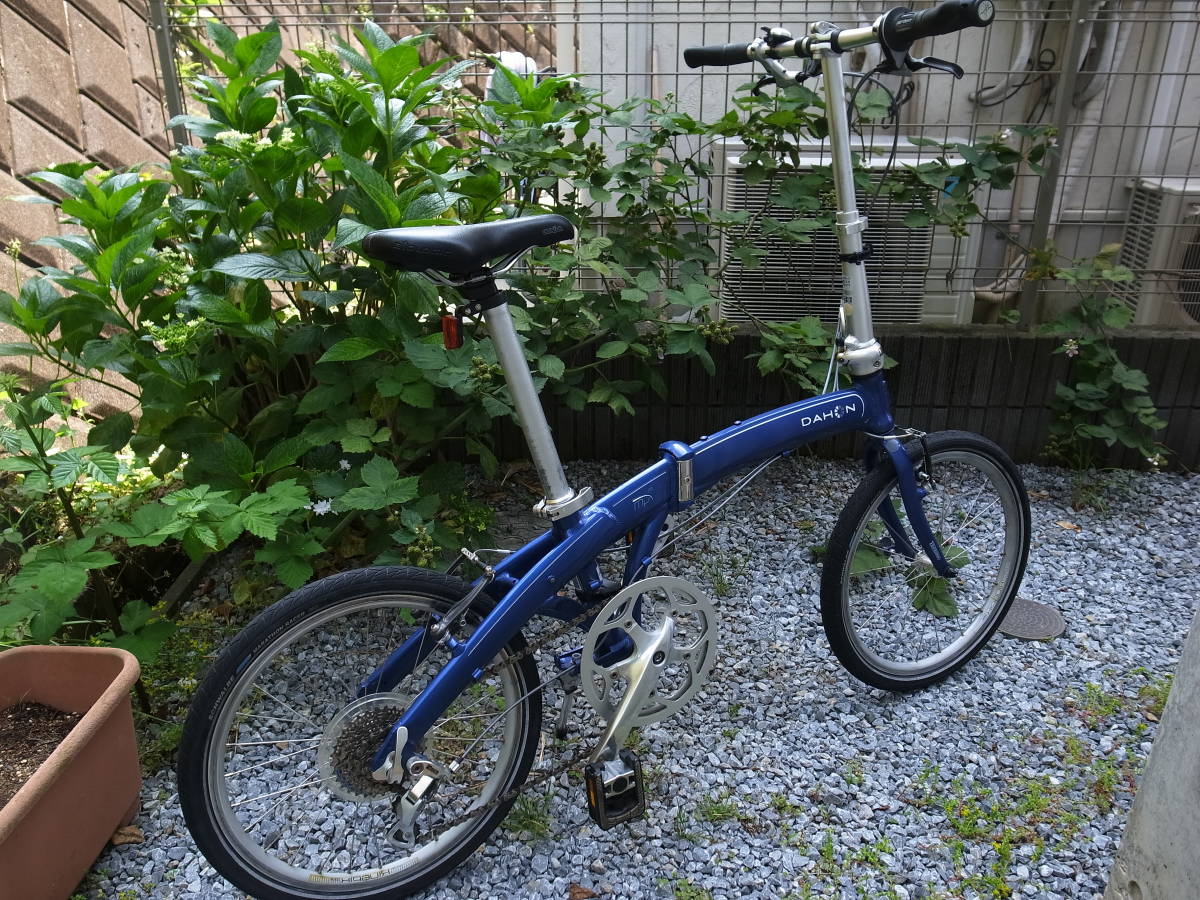 ダホンの折り畳み自転車「DAHON Mu P8」ミューP8 ２０インチ8速 美品