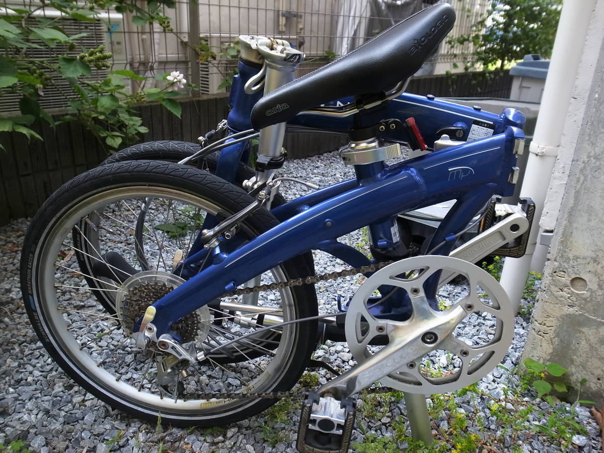 ダホンの折り畳み自転車「DAHON Mu P8」ミューP8 ２０インチ8速 美品