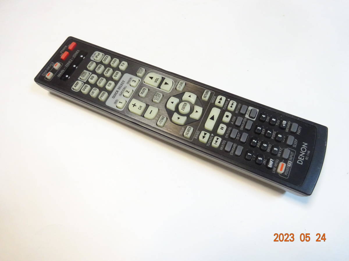 DENON AVR-1911/AVR-3311用リモコン AVアンプ用 | JChereヤフオク代理購入