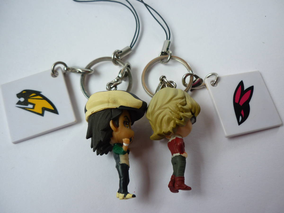 TIGER & BUNNY figure strap key holder Kabura tree .. burner Be Brooks Jr. Tiger &ba knee Thai bani